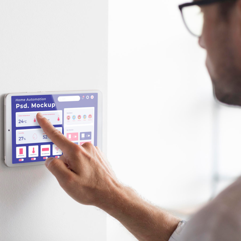 Card domotique site test